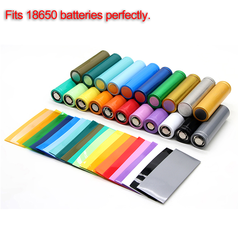 100~1000pcs PreCut 18650 Batte - Heat Shrink Tubing ulasan dan harga