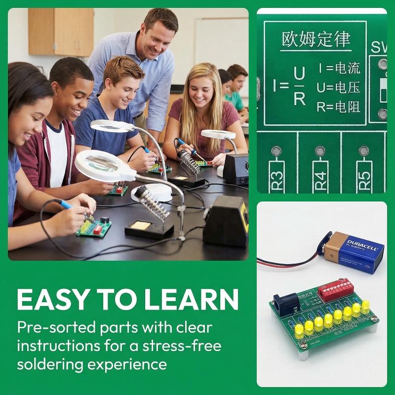 Electronic DIY Soldering Pract - Diy Electronics Lab ulasan dan harga