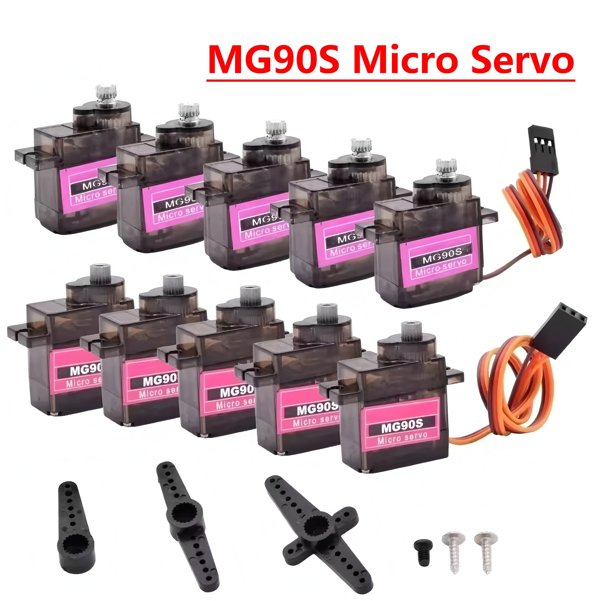 4/5/10/20pcs MG90S Micro Servo - Servo Motor Sg90 ulasan dan harga