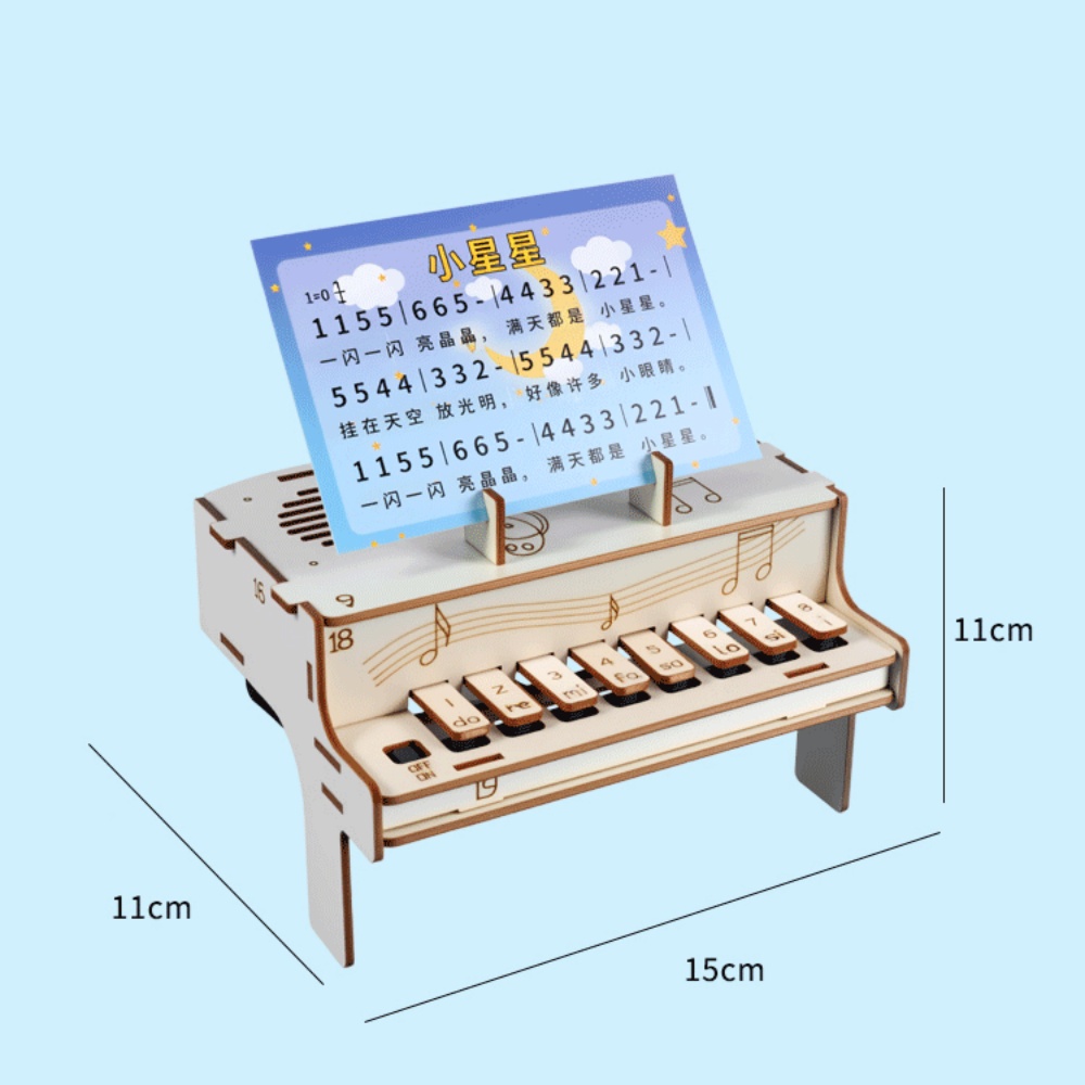 DIY Wooden Electronic Piano Mo - Diy Electronics Projects For Adults ulasan dan harga
