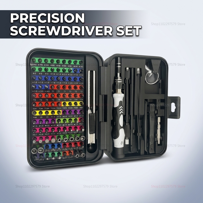 132 in 1 Precision Screwdriver - Diy Electronics Shop ulasan dan harga