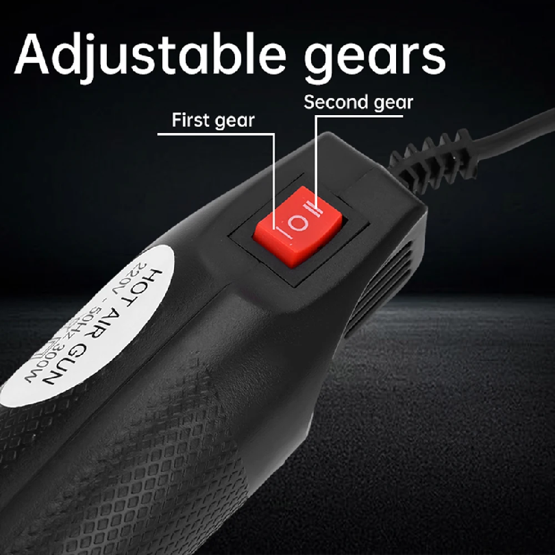 AC220V 300W Hot Air Gun 120℃/2 - Heat Shrink Tubing ulasan dan harga
