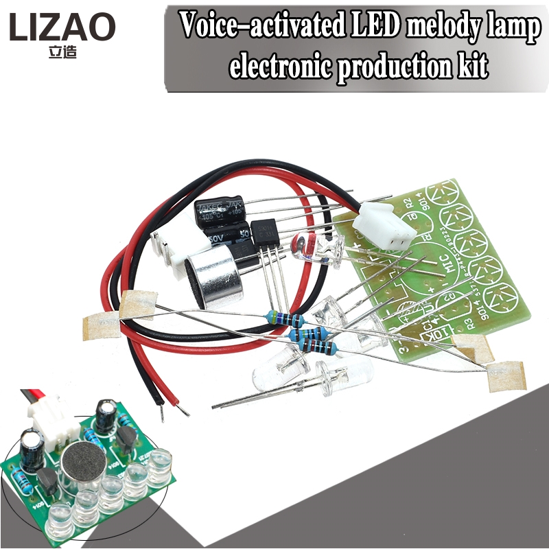 LIZAO Voice Control Melody Lam - Interesting Diy Electronics Projects ulasan dan harga