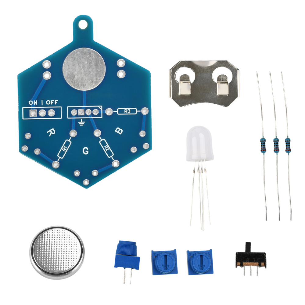 RGB LED Light Circuit Board We - Diy Electronics Lab ulasan dan harga