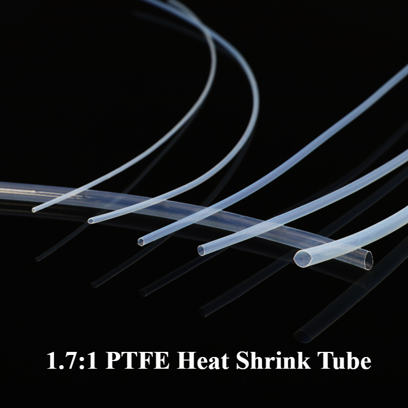 1/5/10m 1.7:1 PTFE Shrink Tube - Heat Shrink Tubing ulasan dan harga