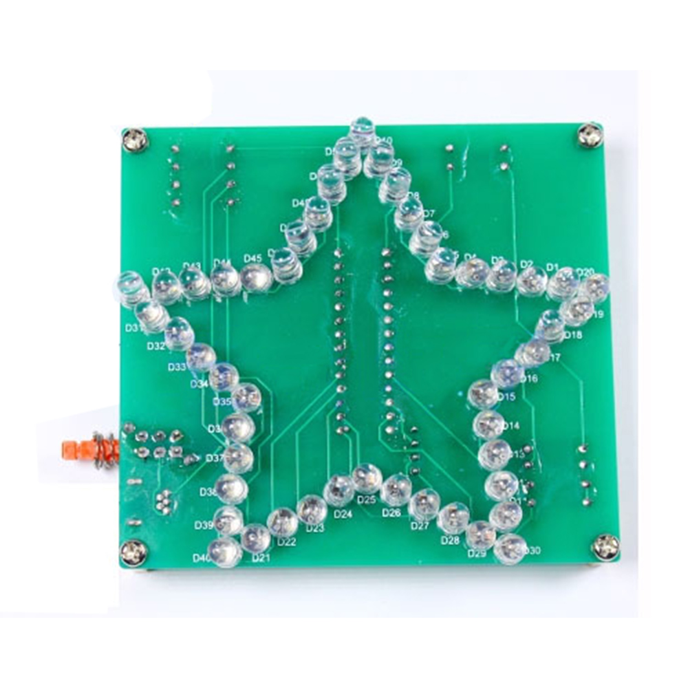 DIY Electronic Kit 3D Five-Poi - Diy Electronics Projects For Adults ulasan dan harga