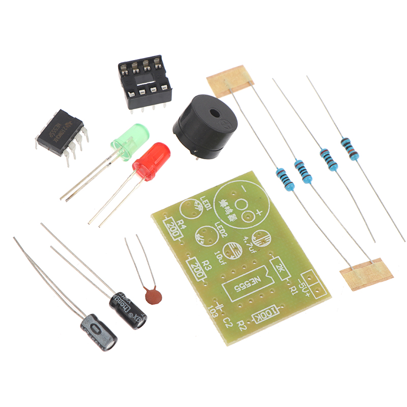 ✰✪NE555 DIY Kit LED Flasher &  - Pcb Etching Kit ulasan dan harga