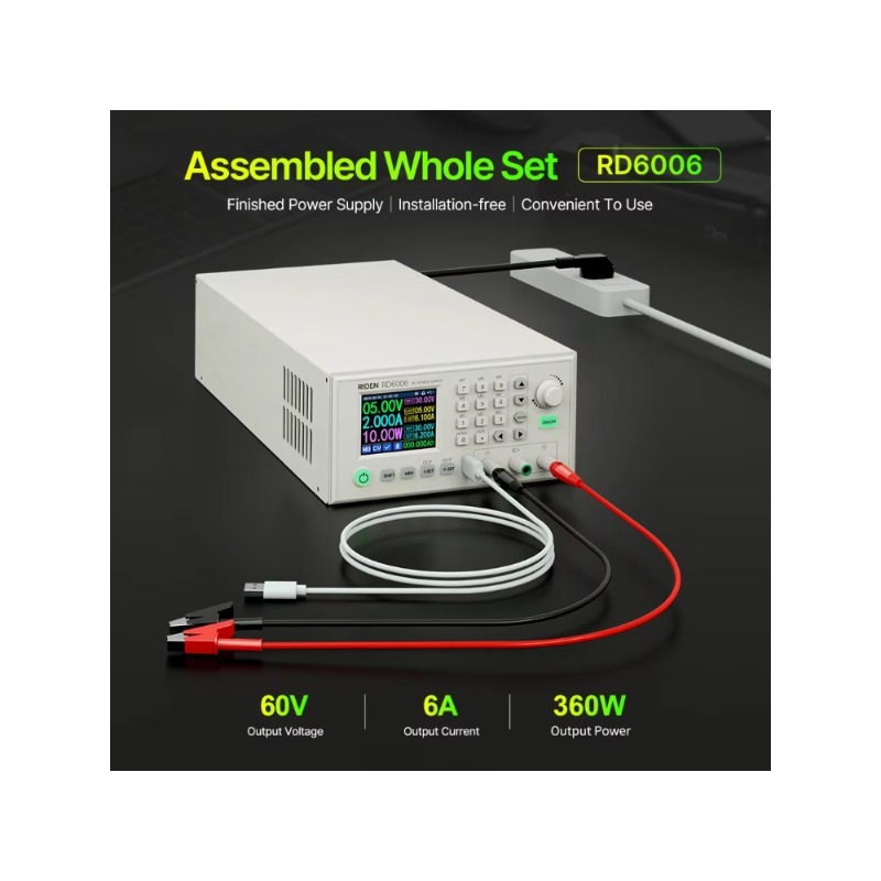 RD RD6006  Assembled Set AC to - Dc Power Supply Variable ulasan dan harga